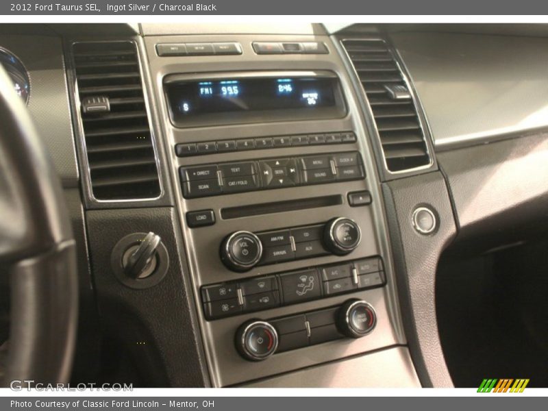 Ingot Silver / Charcoal Black 2012 Ford Taurus SEL