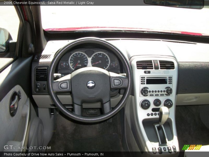 Salsa Red Metallic / Light Gray 2006 Chevrolet Equinox LS