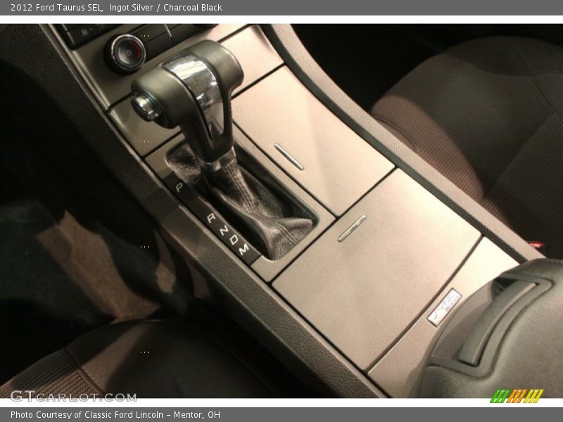 Ingot Silver / Charcoal Black 2012 Ford Taurus SEL