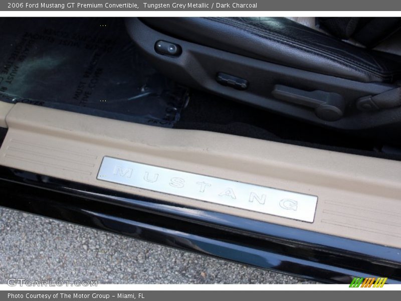 Tungsten Grey Metallic / Dark Charcoal 2006 Ford Mustang GT Premium Convertible