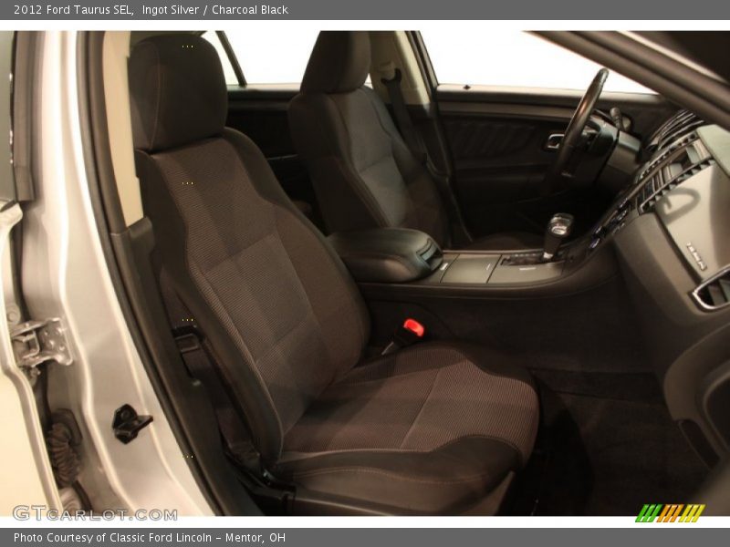 Ingot Silver / Charcoal Black 2012 Ford Taurus SEL