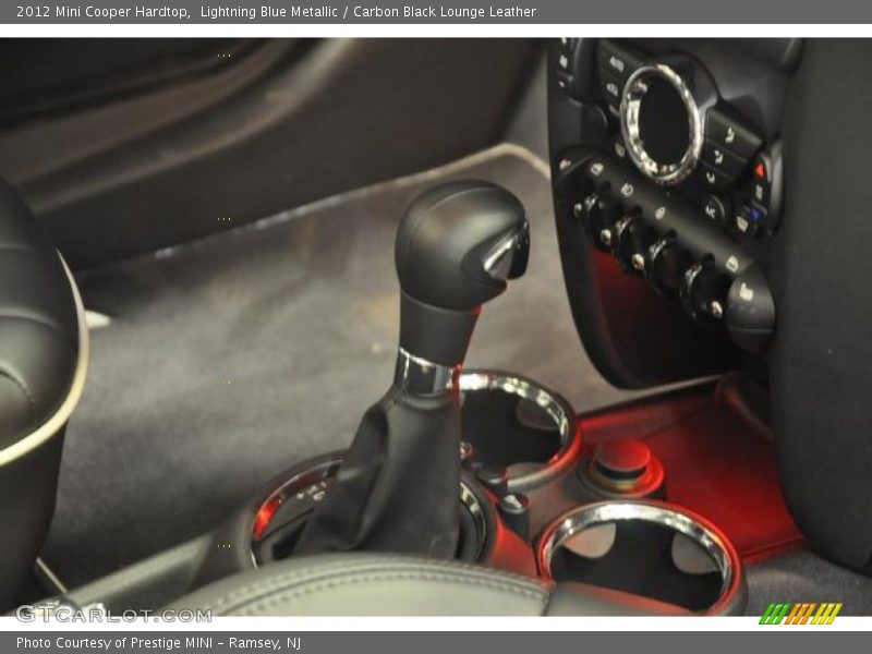 Lightning Blue Metallic / Carbon Black Lounge Leather 2012 Mini Cooper Hardtop
