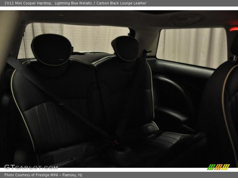 Lightning Blue Metallic / Carbon Black Lounge Leather 2012 Mini Cooper Hardtop