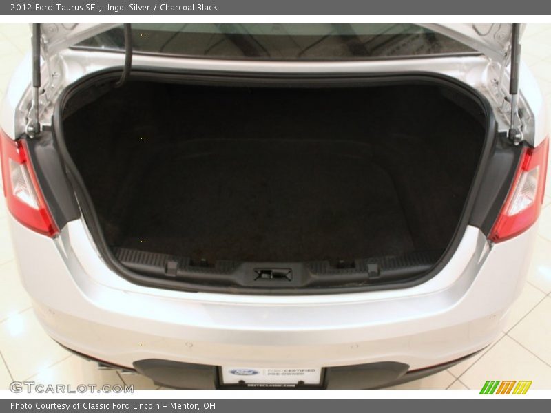 Ingot Silver / Charcoal Black 2012 Ford Taurus SEL
