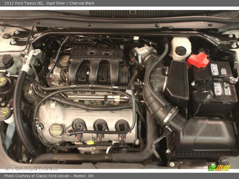 Ingot Silver / Charcoal Black 2012 Ford Taurus SEL
