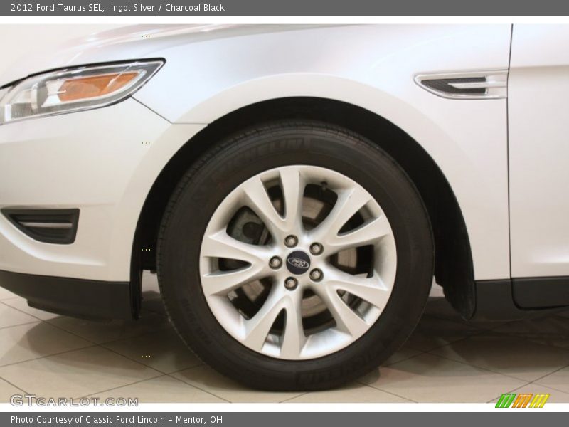 Ingot Silver / Charcoal Black 2012 Ford Taurus SEL