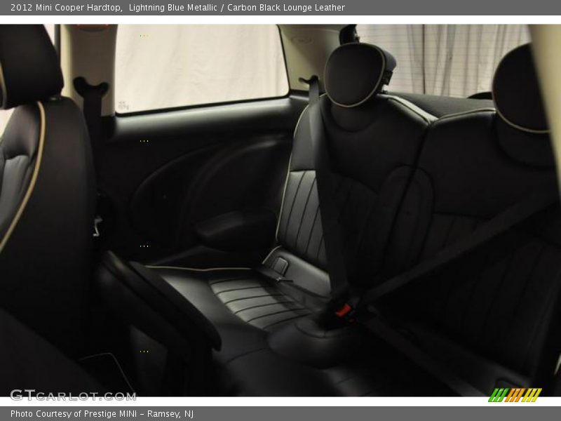 Lightning Blue Metallic / Carbon Black Lounge Leather 2012 Mini Cooper Hardtop