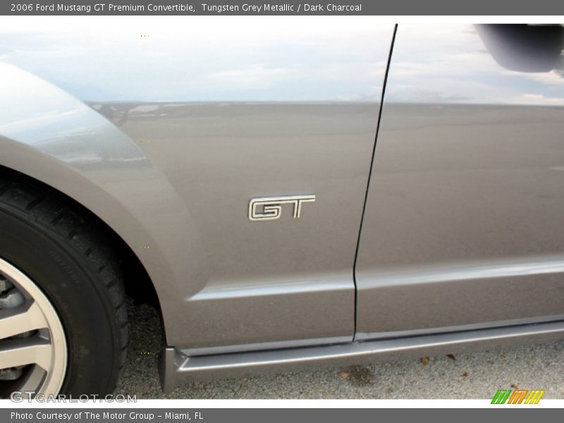 Tungsten Grey Metallic / Dark Charcoal 2006 Ford Mustang GT Premium Convertible
