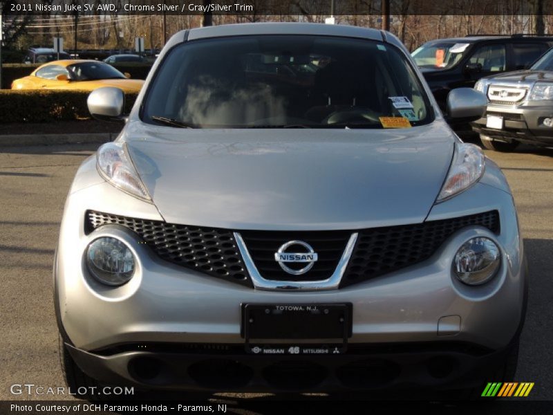 Chrome Silver / Gray/Silver Trim 2011 Nissan Juke SV AWD