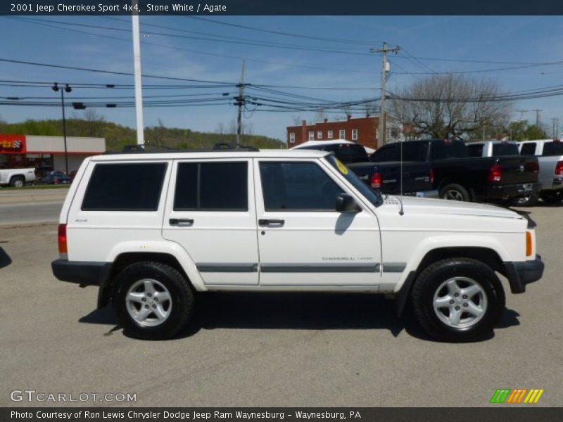  2001 Cherokee Sport 4x4 Stone White
