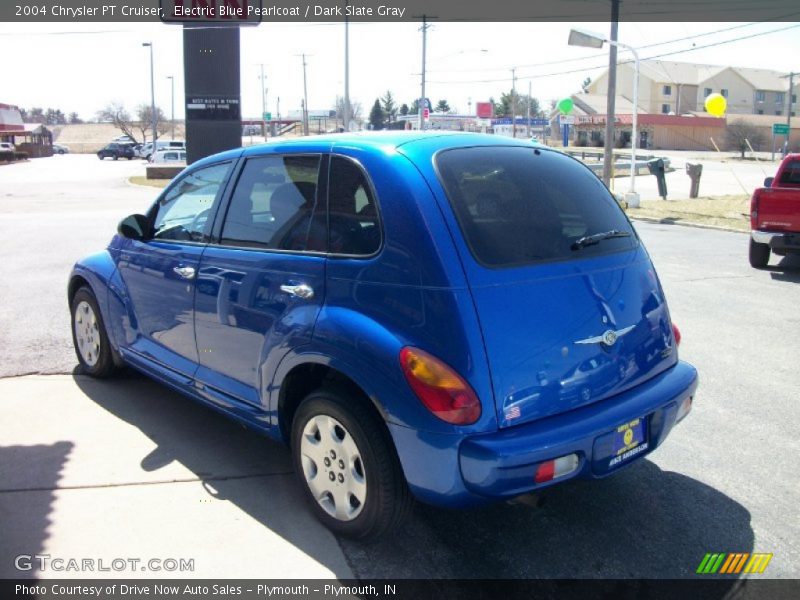 Electric Blue Pearlcoat / Dark Slate Gray 2004 Chrysler PT Cruiser