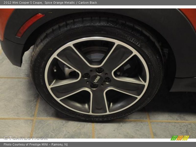 Spice Orange Metallic / Carbon Black 2012 Mini Cooper S Coupe