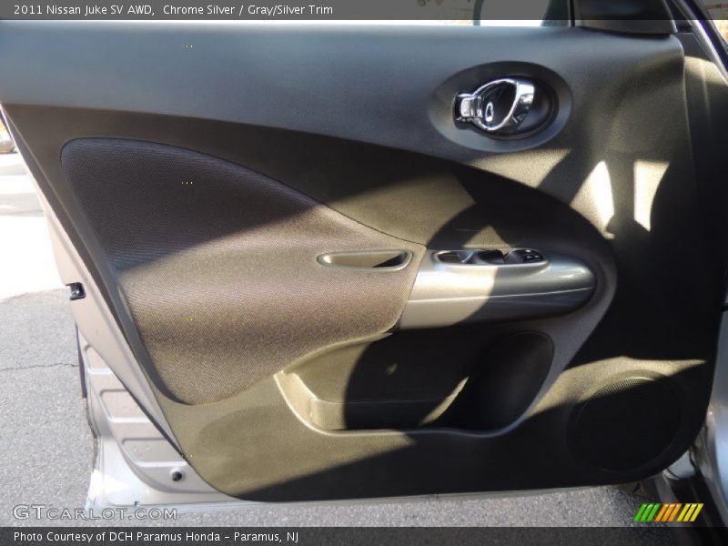 Chrome Silver / Gray/Silver Trim 2011 Nissan Juke SV AWD
