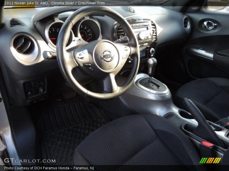 Chrome Silver / Gray/Silver Trim 2011 Nissan Juke SV AWD