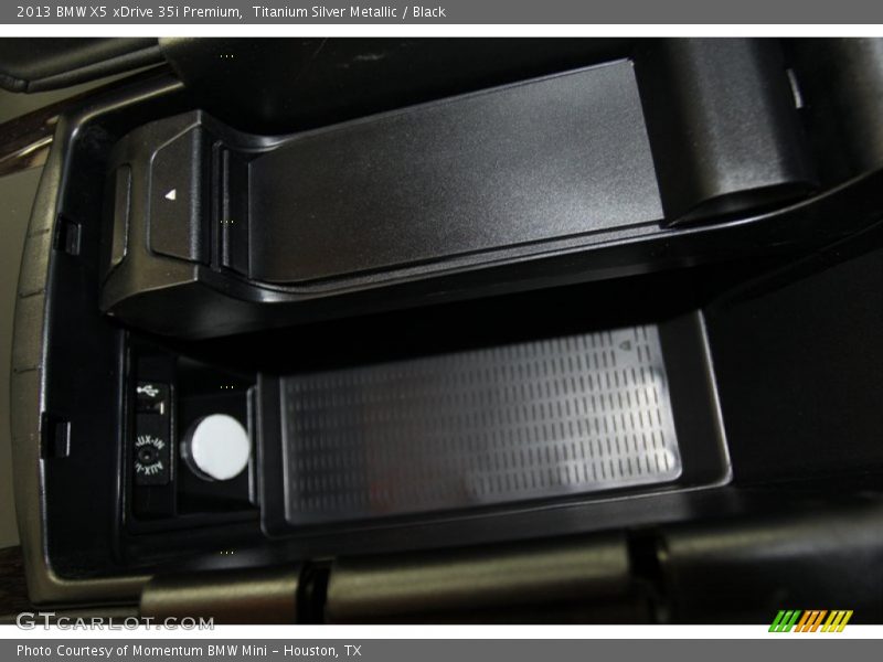 Titanium Silver Metallic / Black 2013 BMW X5 xDrive 35i Premium