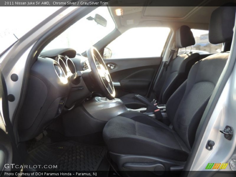 Chrome Silver / Gray/Silver Trim 2011 Nissan Juke SV AWD