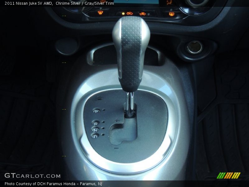 Chrome Silver / Gray/Silver Trim 2011 Nissan Juke SV AWD