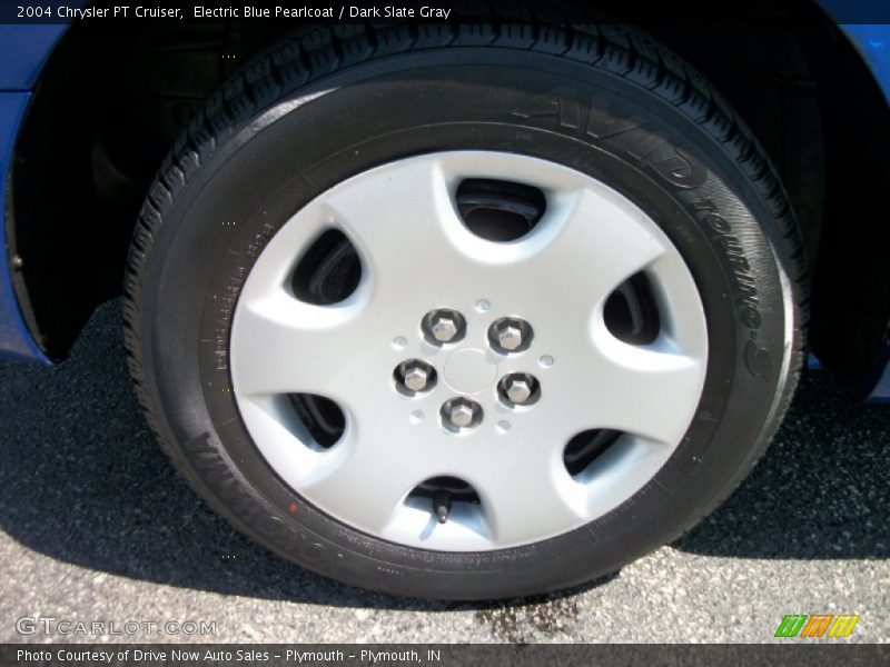 Electric Blue Pearlcoat / Dark Slate Gray 2004 Chrysler PT Cruiser