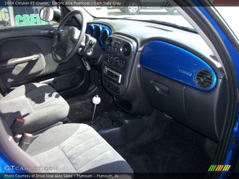 Electric Blue Pearlcoat / Dark Slate Gray 2004 Chrysler PT Cruiser