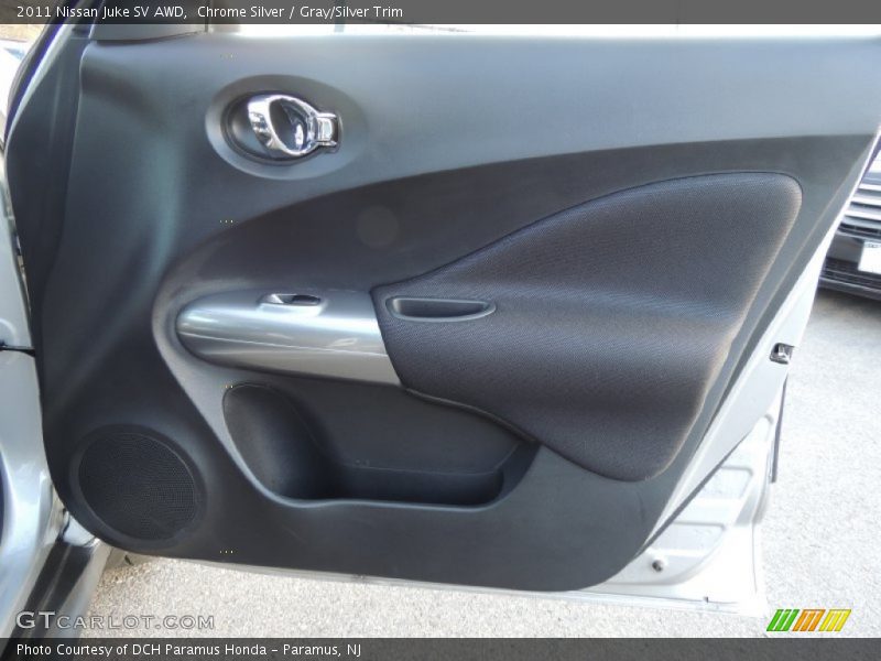 Chrome Silver / Gray/Silver Trim 2011 Nissan Juke SV AWD