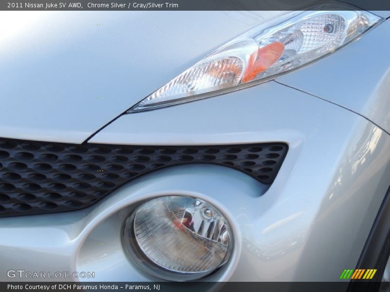 Chrome Silver / Gray/Silver Trim 2011 Nissan Juke SV AWD