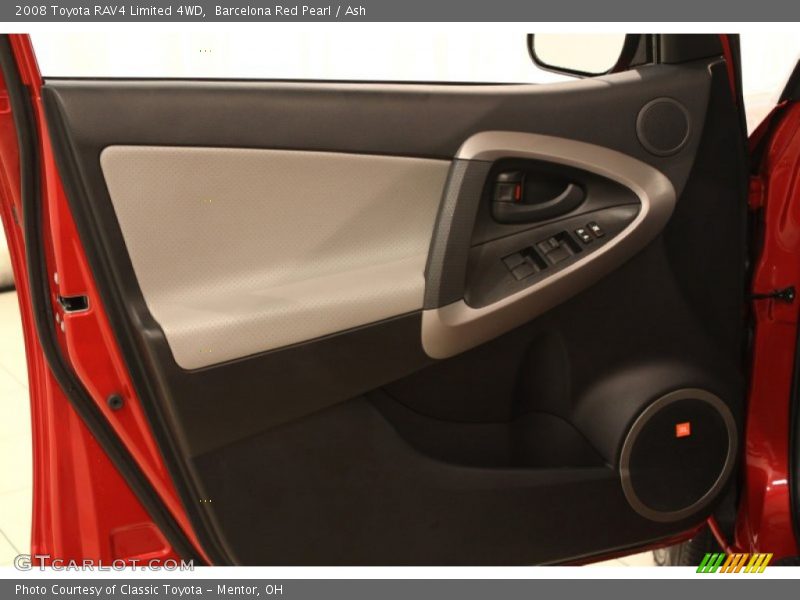 Barcelona Red Pearl / Ash 2008 Toyota RAV4 Limited 4WD
