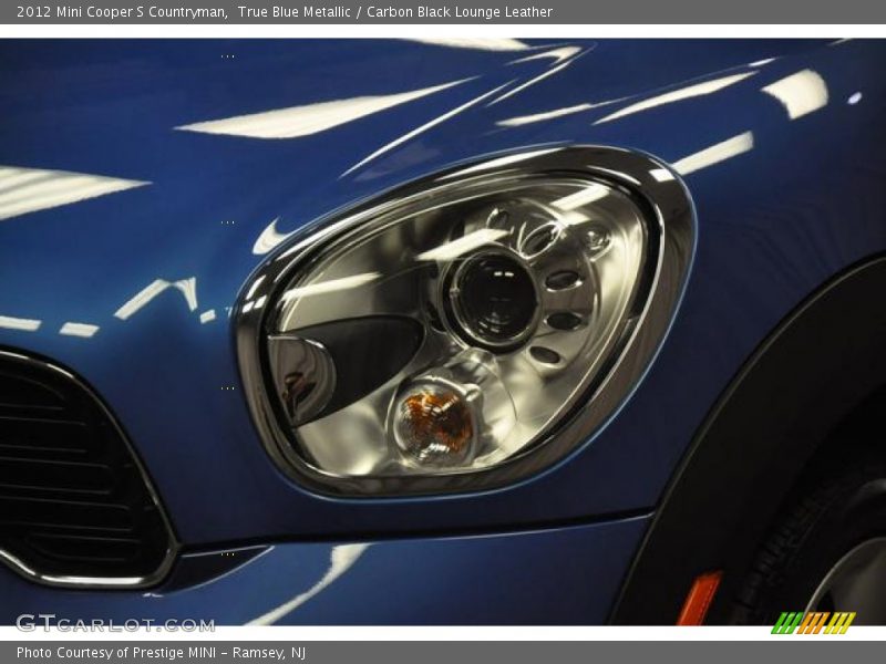 True Blue Metallic / Carbon Black Lounge Leather 2012 Mini Cooper S Countryman