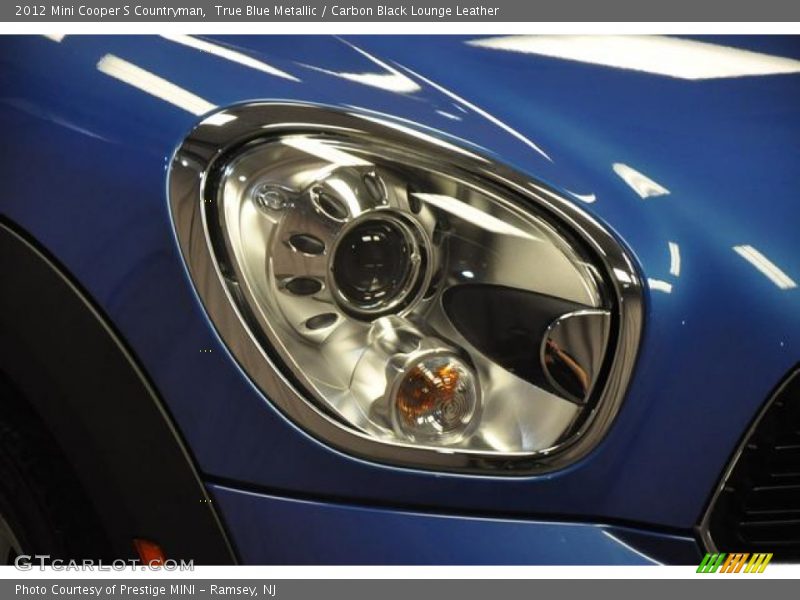 True Blue Metallic / Carbon Black Lounge Leather 2012 Mini Cooper S Countryman