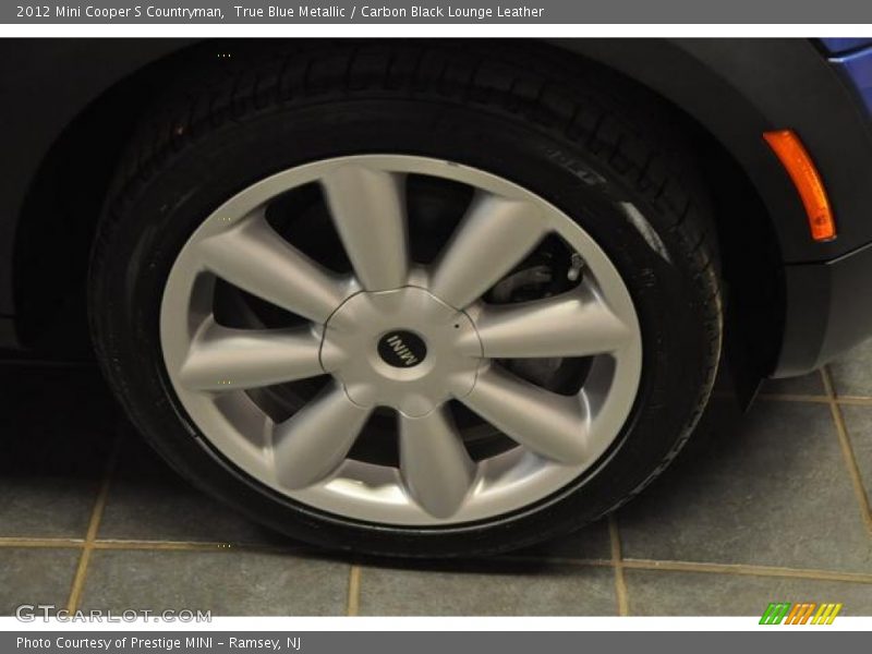 True Blue Metallic / Carbon Black Lounge Leather 2012 Mini Cooper S Countryman