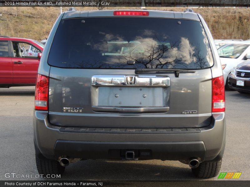 Polished Metal Metallic / Gray 2011 Honda Pilot EX 4WD