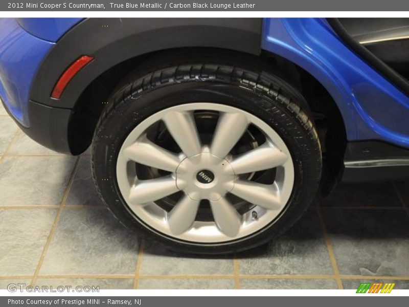 True Blue Metallic / Carbon Black Lounge Leather 2012 Mini Cooper S Countryman