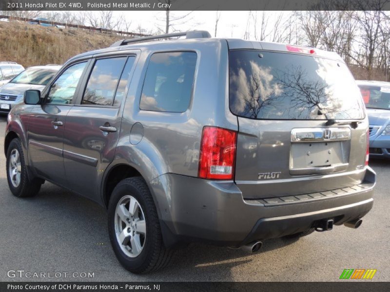 Polished Metal Metallic / Gray 2011 Honda Pilot EX 4WD