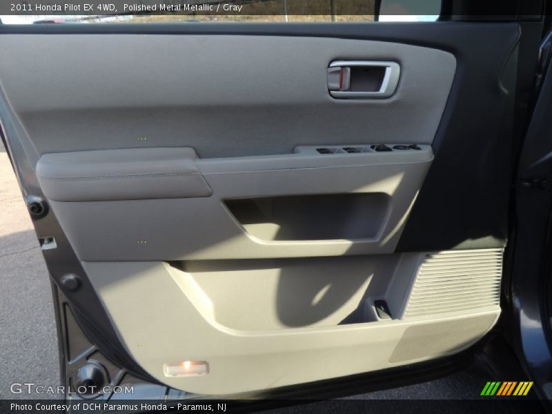 Polished Metal Metallic / Gray 2011 Honda Pilot EX 4WD