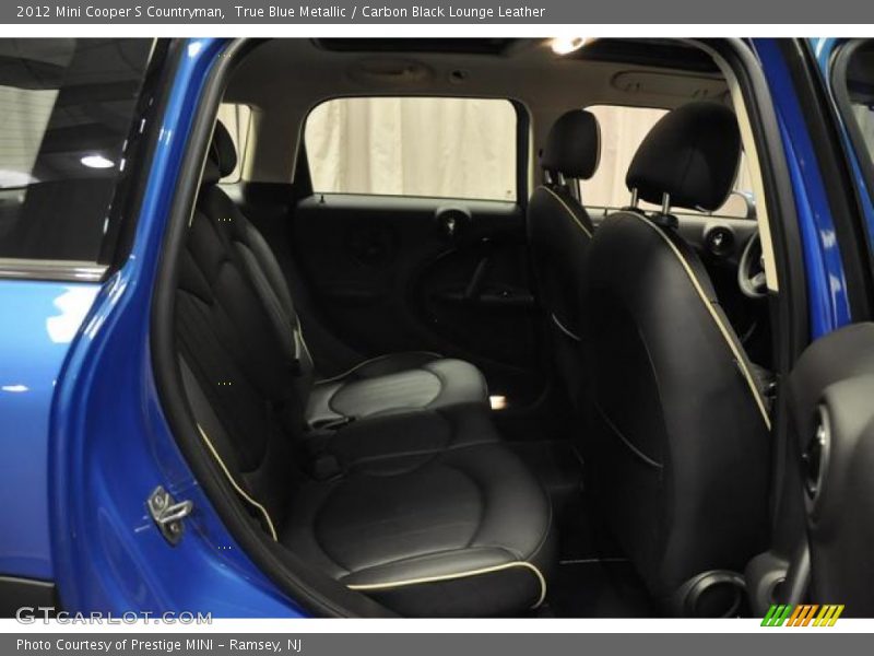 True Blue Metallic / Carbon Black Lounge Leather 2012 Mini Cooper S Countryman