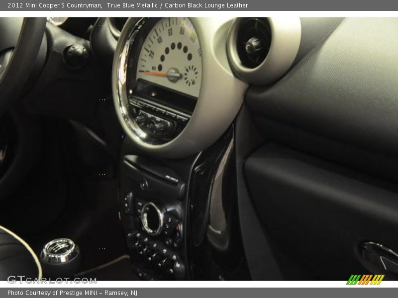 True Blue Metallic / Carbon Black Lounge Leather 2012 Mini Cooper S Countryman