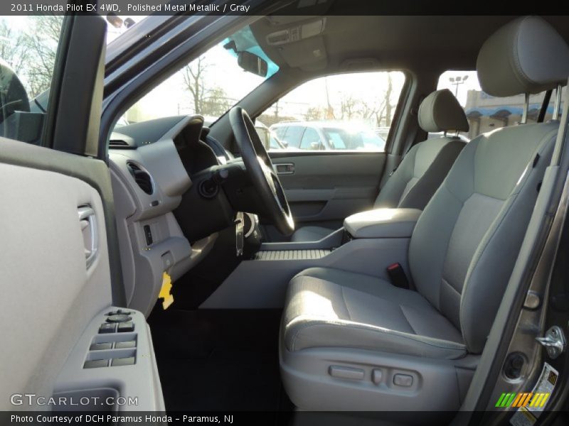 Polished Metal Metallic / Gray 2011 Honda Pilot EX 4WD