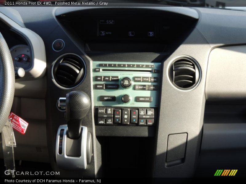 Polished Metal Metallic / Gray 2011 Honda Pilot EX 4WD