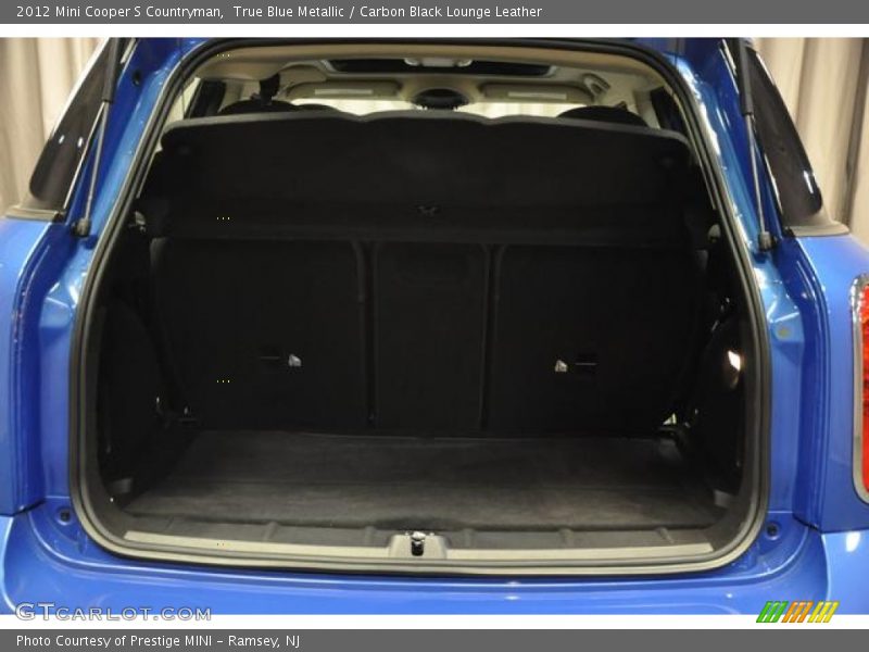 True Blue Metallic / Carbon Black Lounge Leather 2012 Mini Cooper S Countryman