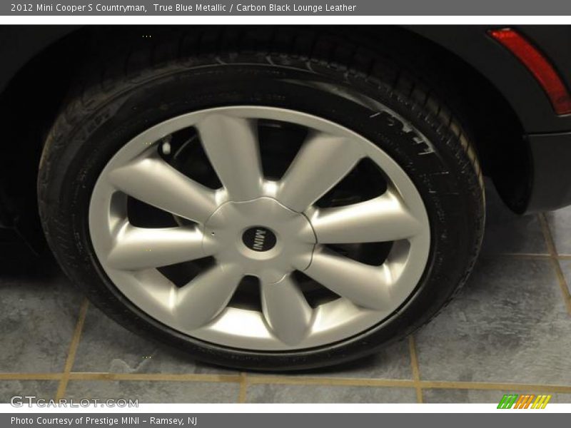 True Blue Metallic / Carbon Black Lounge Leather 2012 Mini Cooper S Countryman