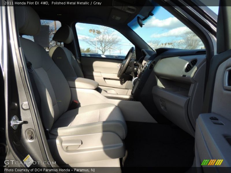 Polished Metal Metallic / Gray 2011 Honda Pilot EX 4WD