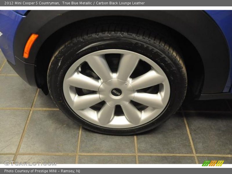 True Blue Metallic / Carbon Black Lounge Leather 2012 Mini Cooper S Countryman