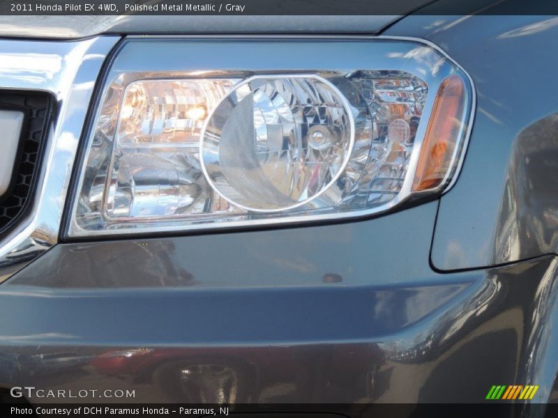 Polished Metal Metallic / Gray 2011 Honda Pilot EX 4WD