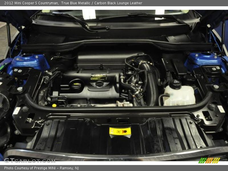 True Blue Metallic / Carbon Black Lounge Leather 2012 Mini Cooper S Countryman