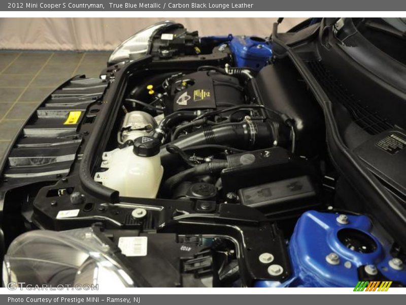 True Blue Metallic / Carbon Black Lounge Leather 2012 Mini Cooper S Countryman