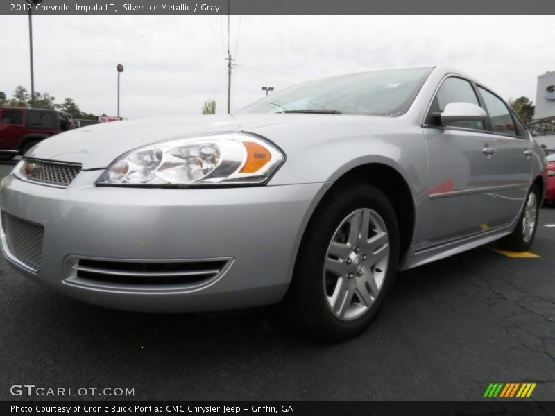 Silver Ice Metallic / Gray 2012 Chevrolet Impala LT