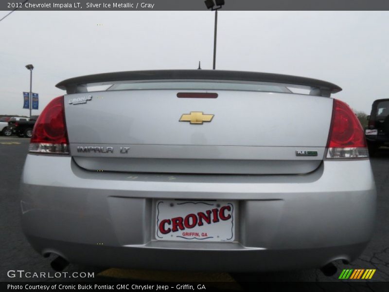 Silver Ice Metallic / Gray 2012 Chevrolet Impala LT