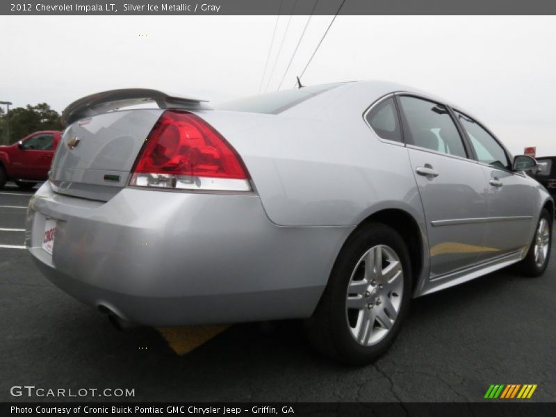 Silver Ice Metallic / Gray 2012 Chevrolet Impala LT