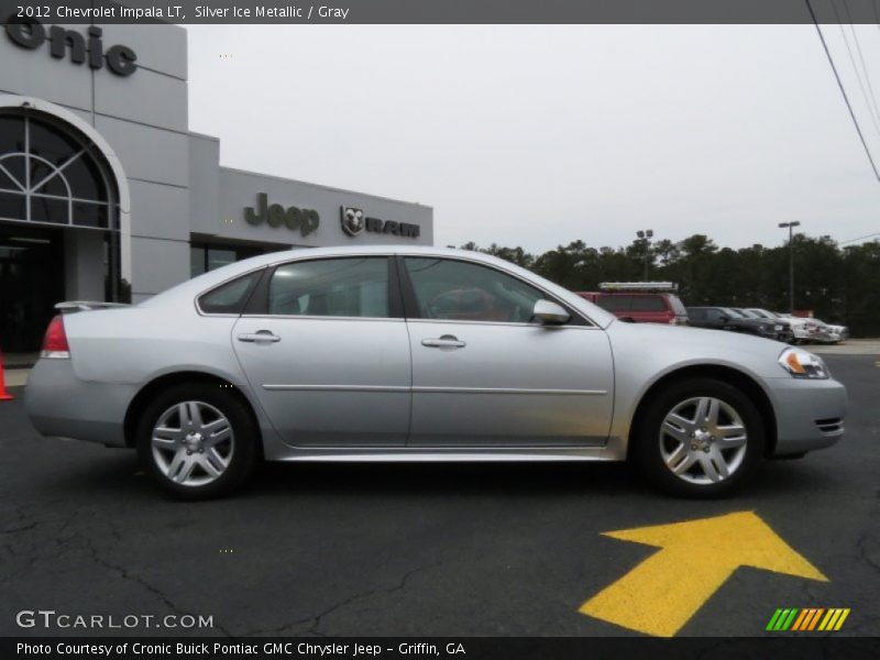 Silver Ice Metallic / Gray 2012 Chevrolet Impala LT