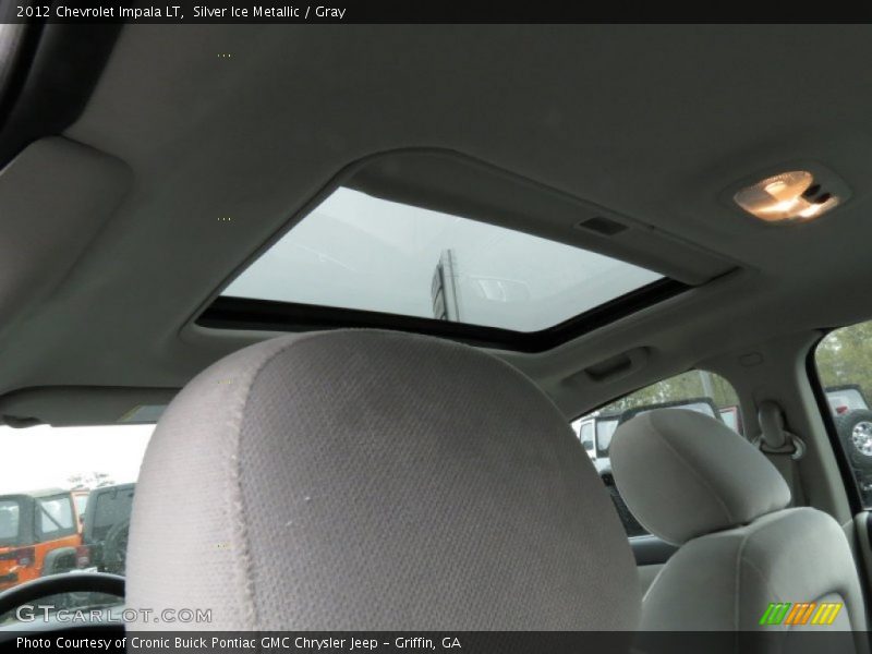 Silver Ice Metallic / Gray 2012 Chevrolet Impala LT