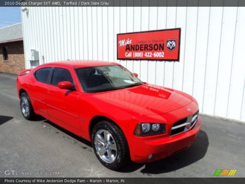 TorRed / Dark Slate Gray 2010 Dodge Charger SXT AWD